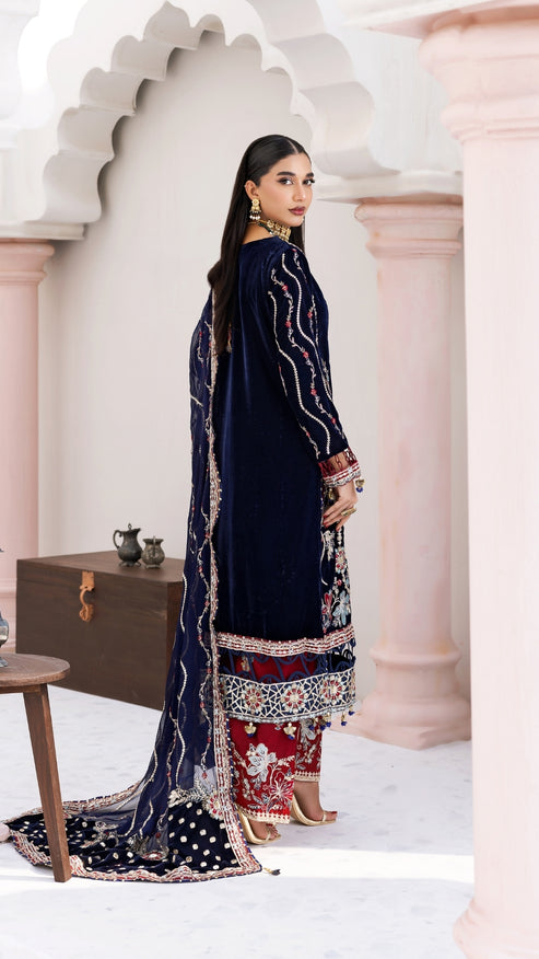 Zebtan | Andaz e Makhmal | ZAM-11 by Zebtan - Designer Dress - Type: Ladies Clothes - Available at Libayah - 100% Original