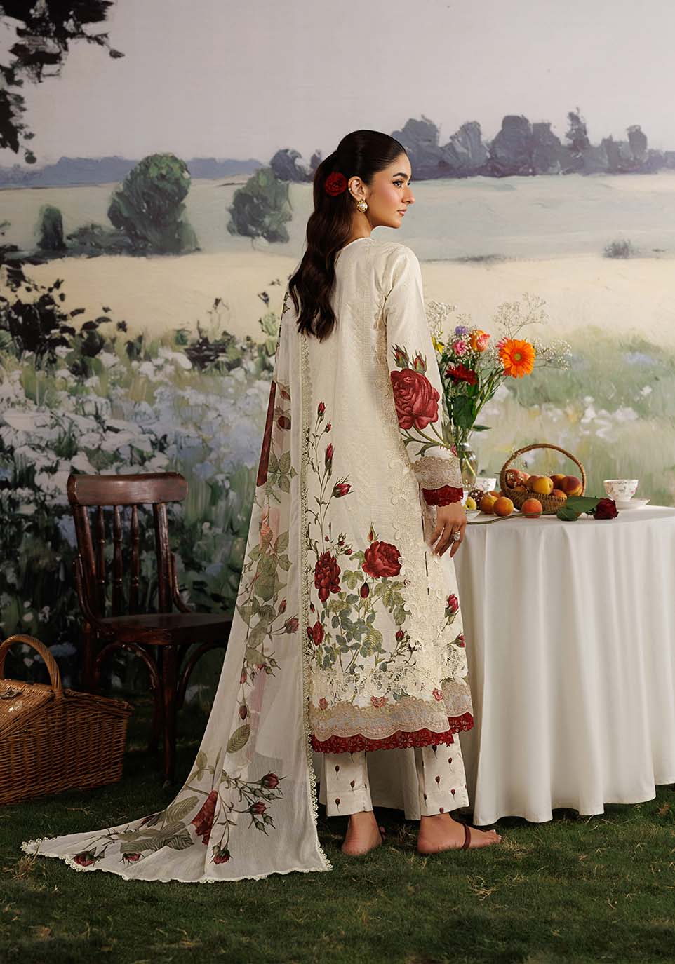 Zarqash | RimJhim The Moonsoon Edit 26 |BAHAR ZQ002 by Zarqash - Designer Dress  - Type : Ladies Clothes - Available at Libayah - 100% Original 