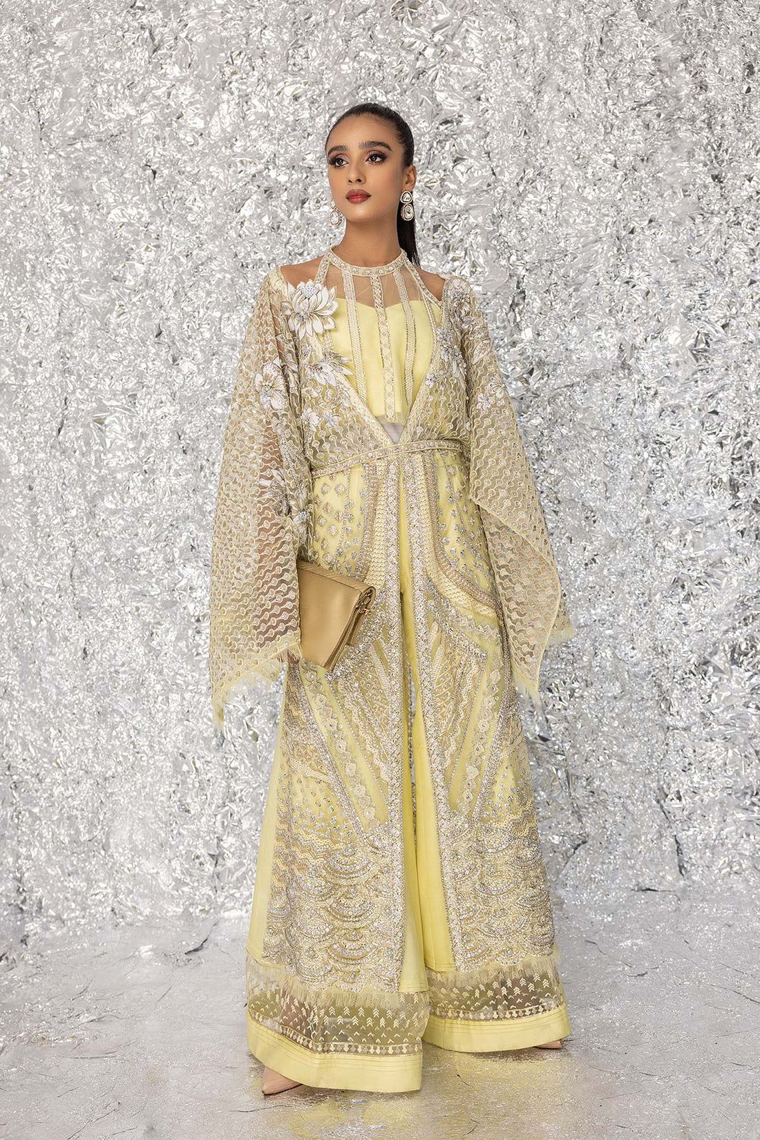 Mina Kashif | Luxury Pret | MK23-01 by Mina Kashif - Designer Dress - Type: Formal - Available at Libayah - 100% Original