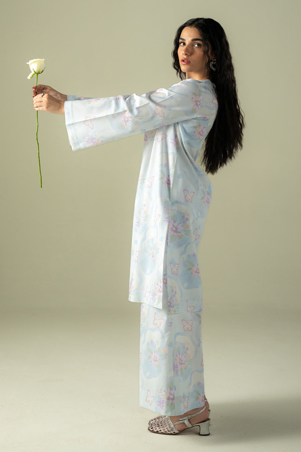 Afrozeh | Coords 25 | Icy Muse by Afrozeh - Designer Dress  - Type : Ladies Clothes - Available at Libayah - 100% Original 