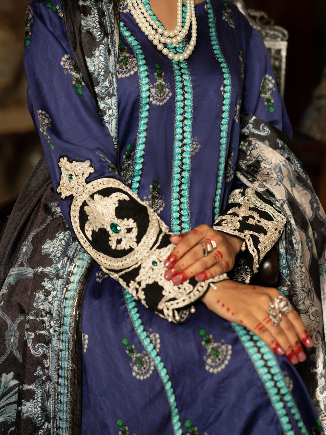 Almirah | Luxury Edit | AWP-3PS-562 by Almirah - Designer Dress - Type: Luxury - Available at Libayah - 100% Original