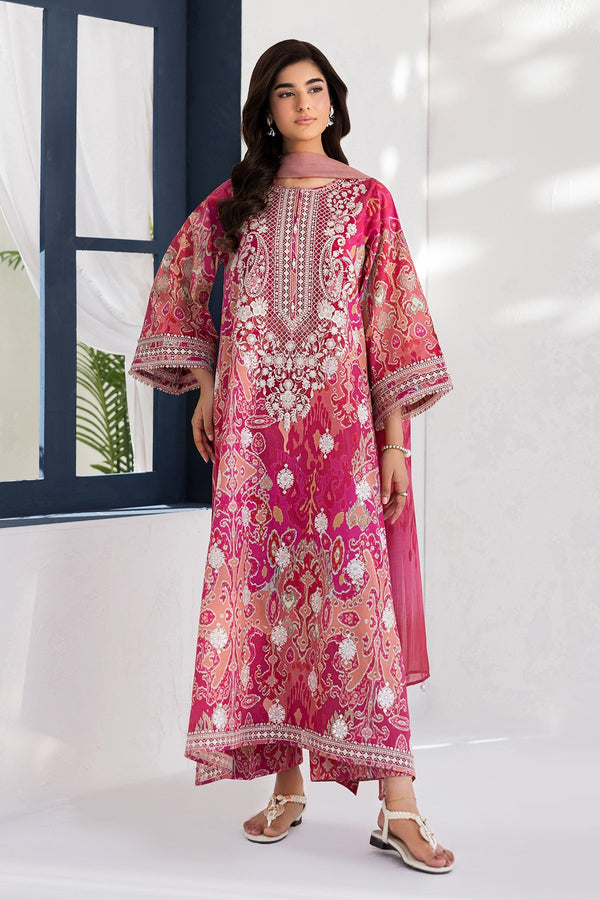 Baroque | Luxury Summer Pret | UF-4452 by Baroque - Designer Dress  - Type : Ladies Clothes - Available at Libayah - 100% Original 