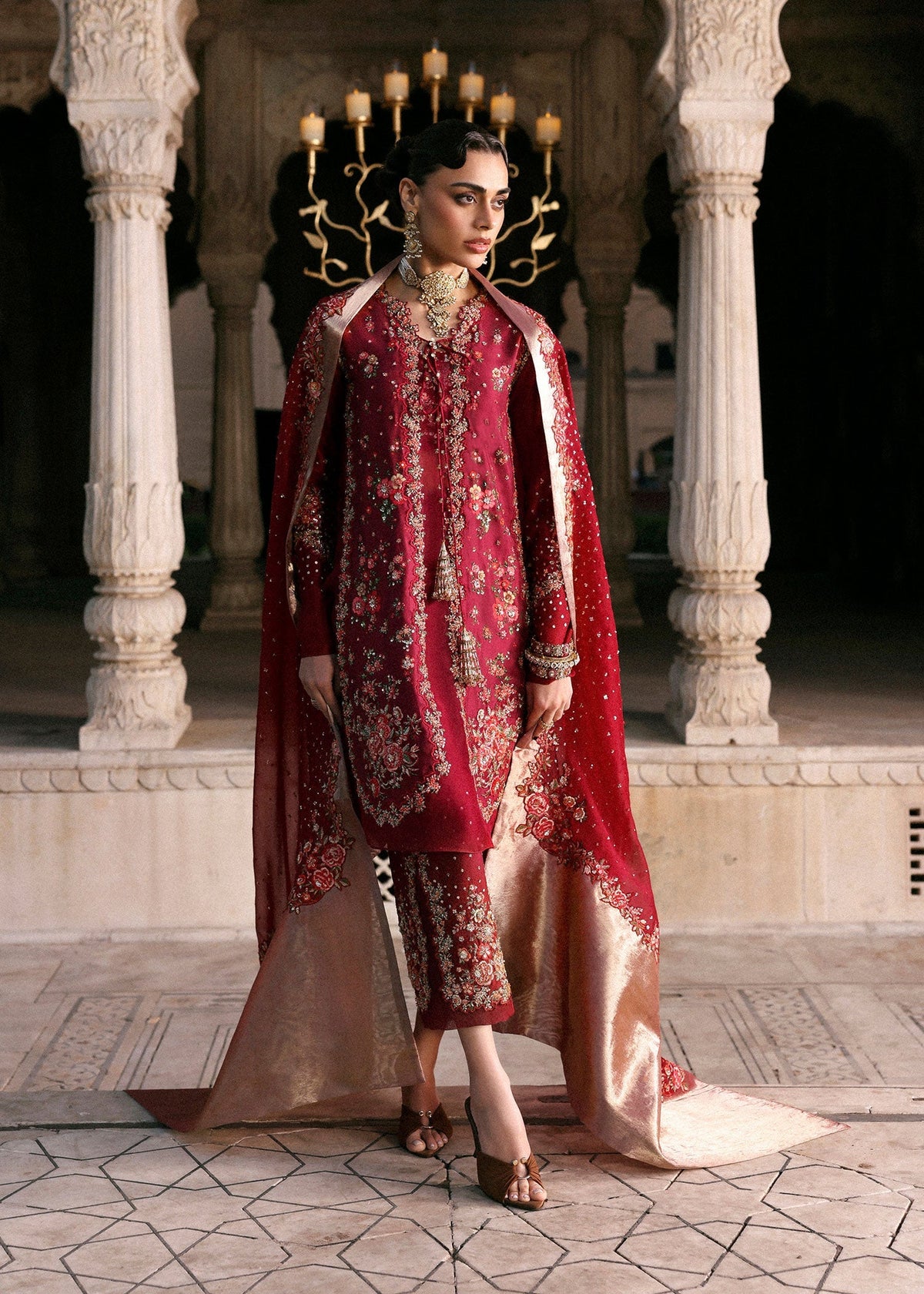 Hussain Rehar | Luxury Pret AW 25 | Berrique by Hussain Rehar - Designer Dress  - Type : Ladies Clothes - Available at Libayah - 100% Original 