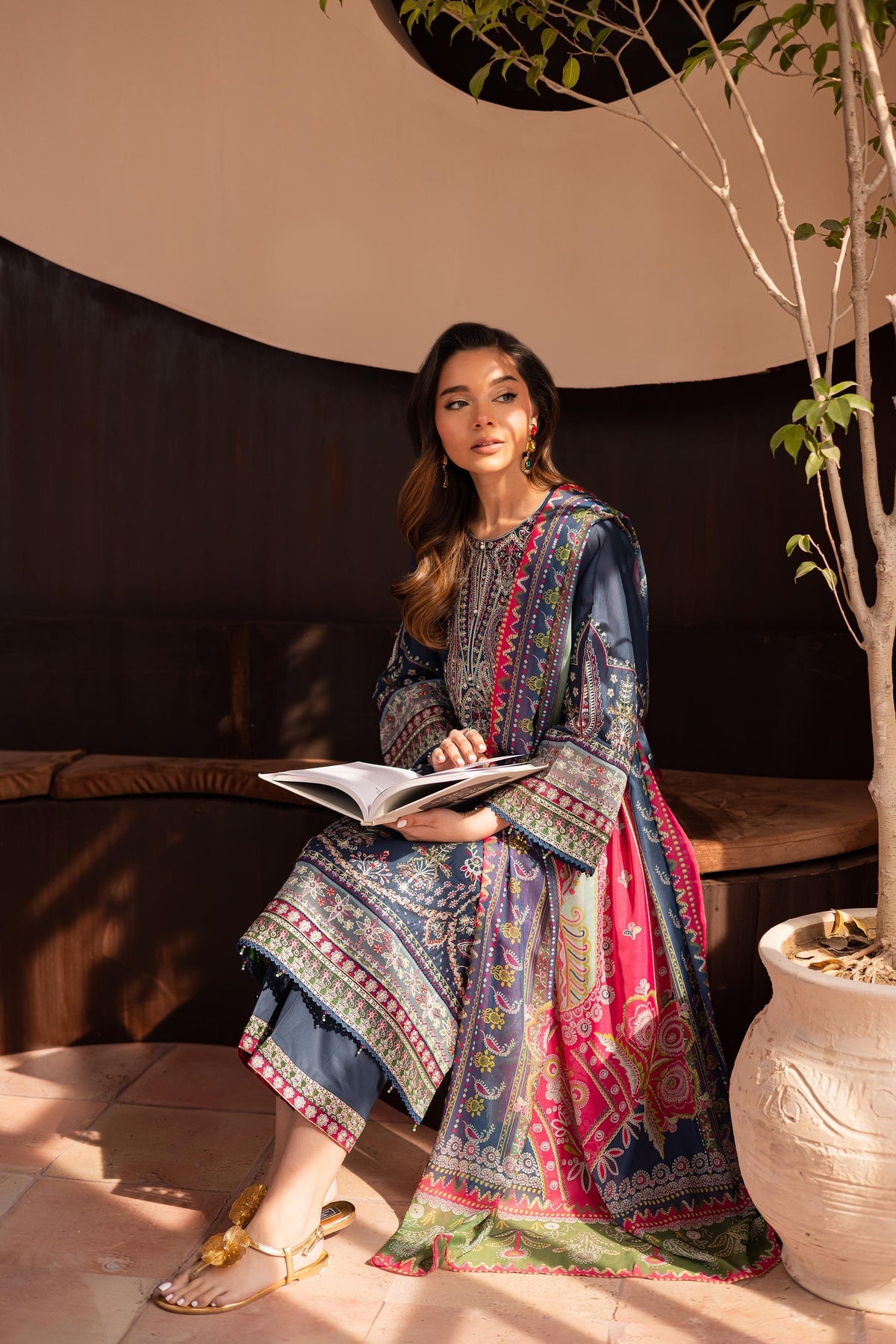 Batik | Kai Formals | Cyan by Batik - Designer Dress - Type: Ladies Clothes - Available at Libayah - 100% Original