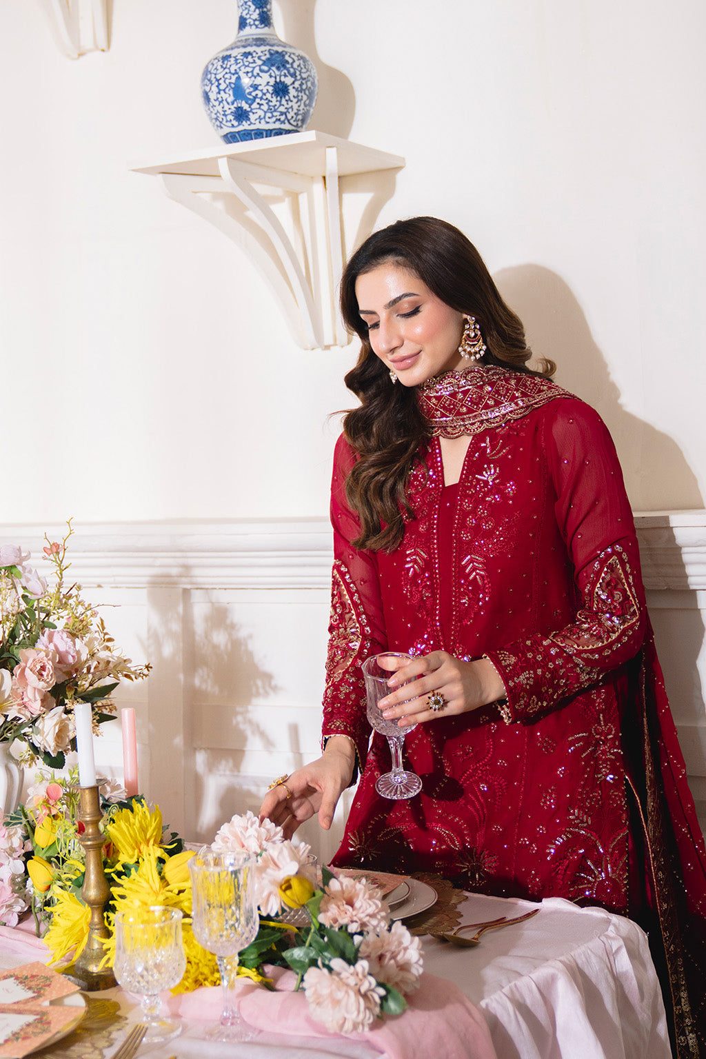Neeshay | Dastaan Formals 25 | Gulzaib by Neeshay - Designer Dress  - Type : Ladies Clothes - Available at Libayah - 100% Original 