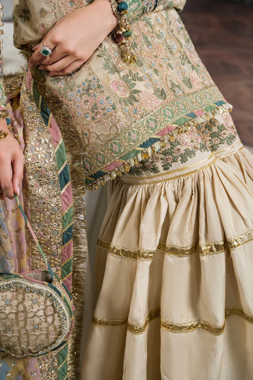 Baroque | Chantelle Embroidered Collection | CH12-04 by Baroque - Designer Dress - Type: Ladies Clothes - Available at Libayah - 100% Original