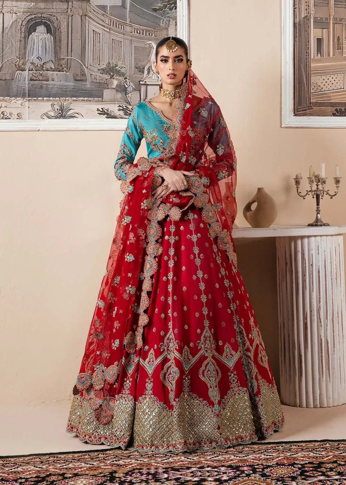 Dastoor | Noor-E-Jahan Wedding Collection'24 | Mumtaz by Dastoor - Designer Dress - Type: Ladies Clothes - Available at Libayah - 100% Original