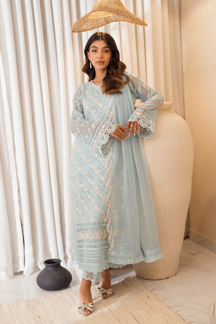 Azure | Ensembles Embroidered Formals | Mint Glaze by Azure - Designer Dress - Type: Ladies Clothes - Available at Libayah - 100% Original