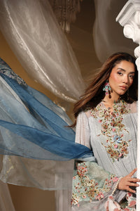 Musferah Saad | Casa Blance |Glacial Ombre by Musferah Saad - Designer Dress  - Type : Ladies Clothes - Available at Libayah - 100% Original 
