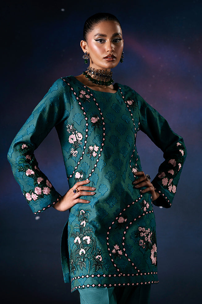 Fozia Khalid | Stardust Luxe | Terra by Fozia Khalid - Designer Dress - Type: Ladies Clothes - Available at Libayah - 100% Original
