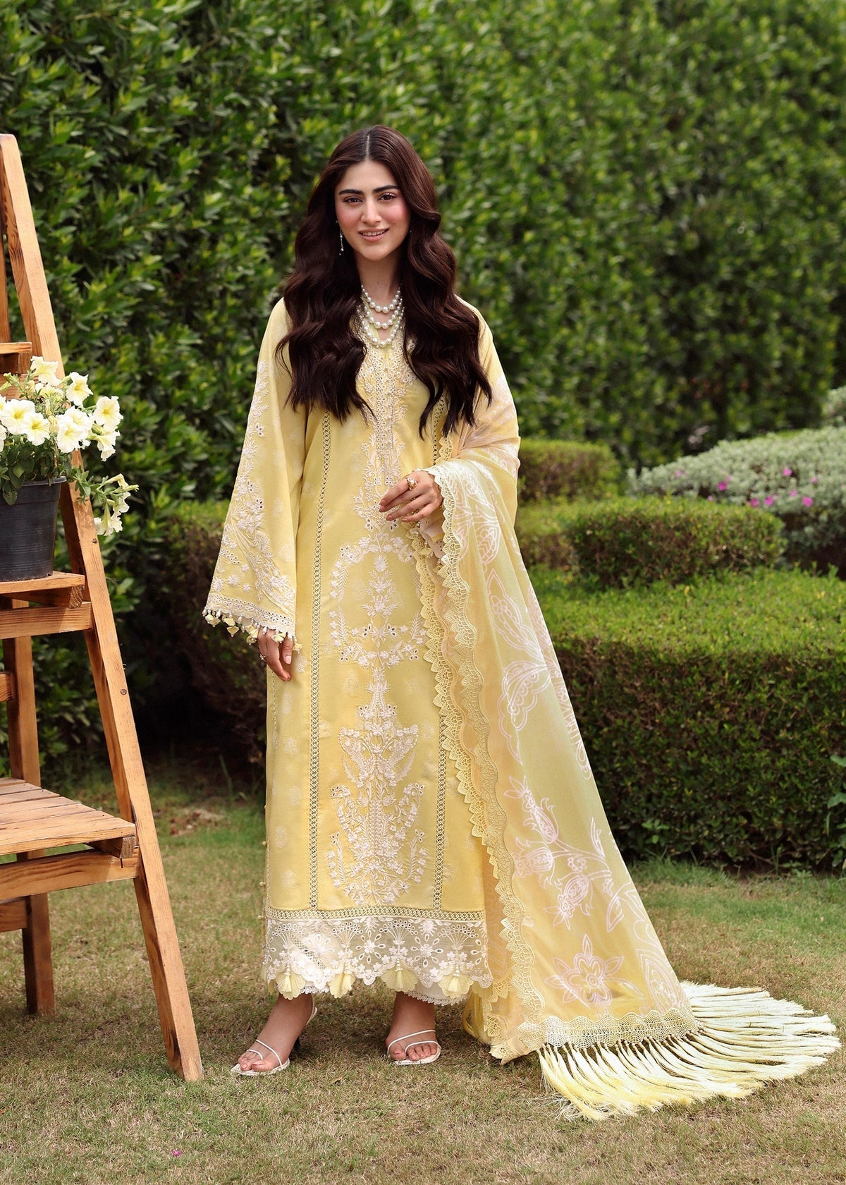 Sardinia | Embroidered Lawn Edit 26 | Sunlit Trail by Sardinia - Designer Dress  - Type : Ladies Clothes - Available at Libayah - 100% Original 