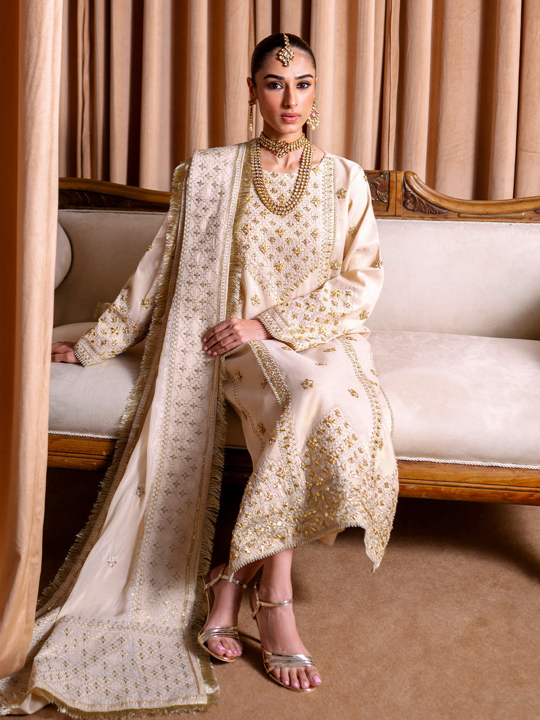 Faiza Faisal | Rema Wedding Formals 24 | Saleha by Faiza Faisal - Designer Dress - Type: Ladies Clothes - Available at Libayah - 100% Original