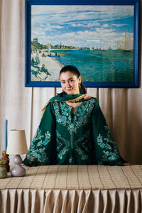 Maryam Hussain | Luxury Lawn 26 Vol 2 | Maheer by Maryam Hussain - Designer Dress  - Type : Ladies Clothes - Available at Libayah - 100% Original 