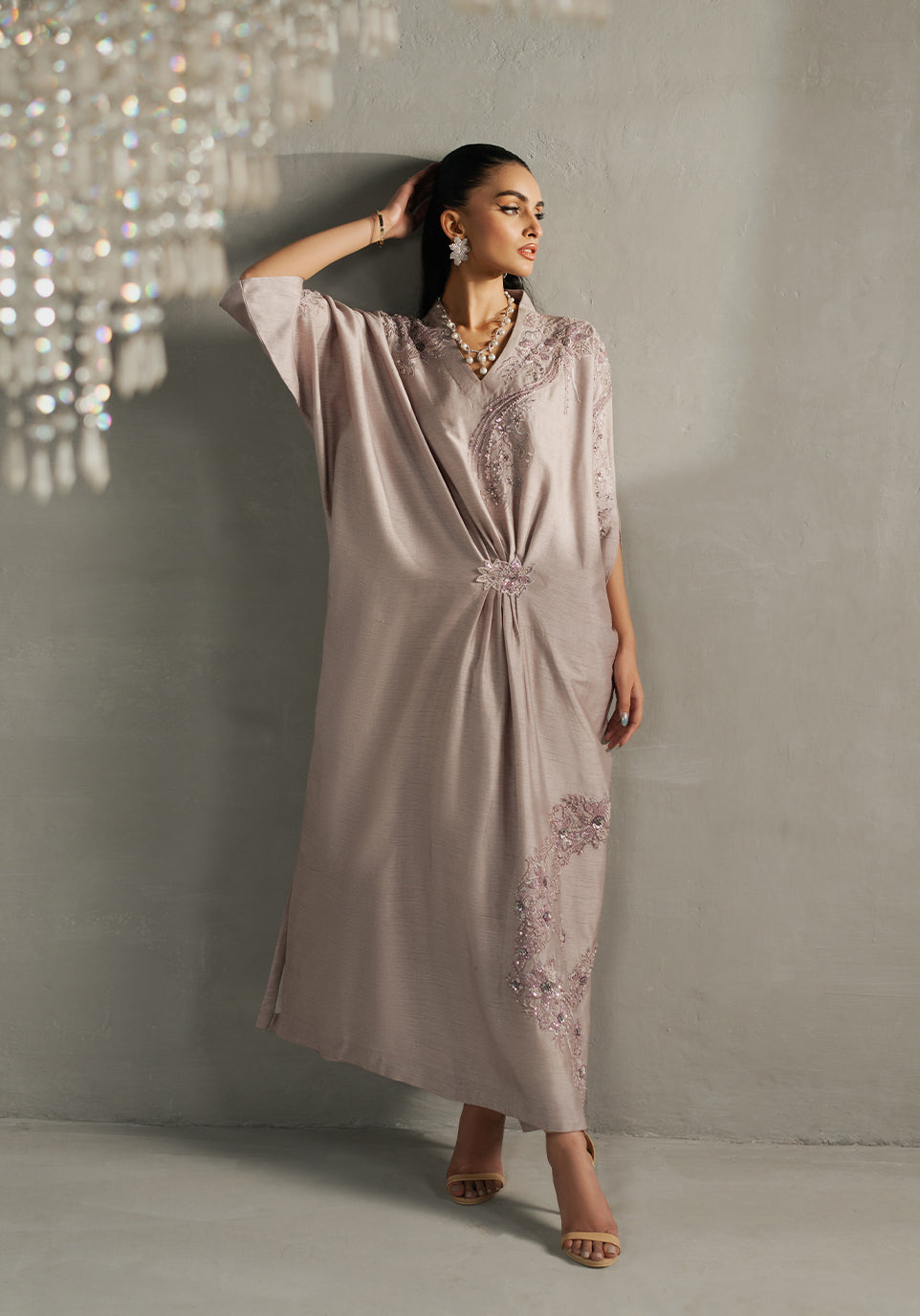 Zarqash | Silk Edit | ZQS 013 Lily by Zarqash - Designer Dress - Type: Ladies Clothes - Available at Libayah - 100% Original