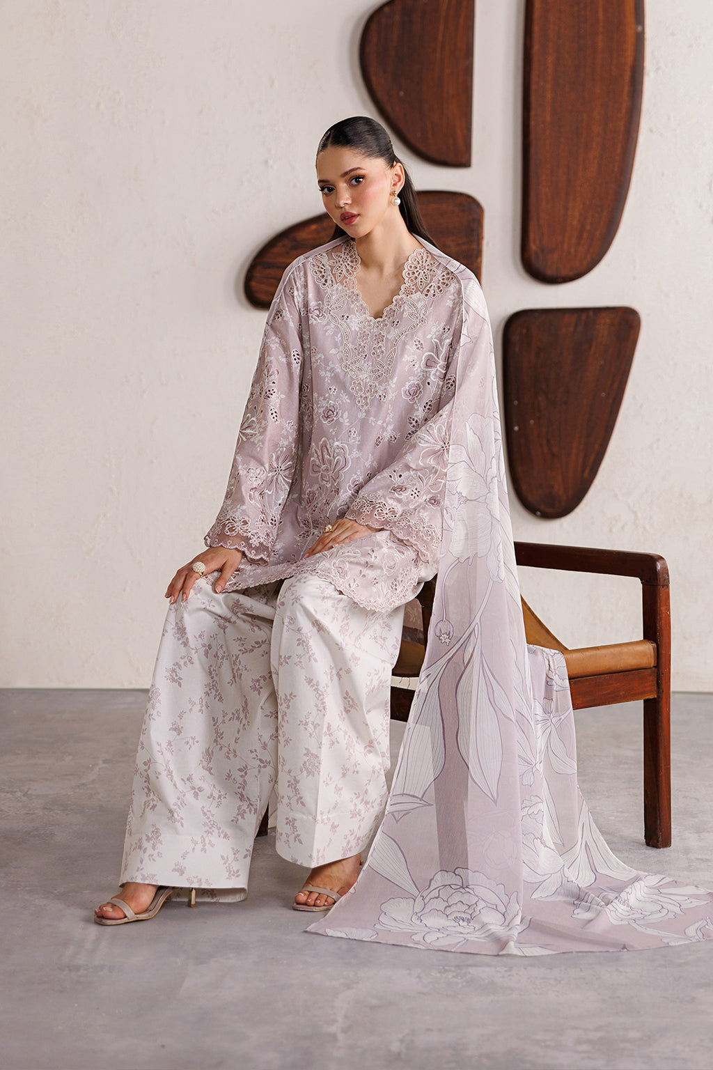 Iznik | Festive lawn 26 | IBE-07 Embroidered Lawn by Iznik - Designer Dress  - Type : Ladies Clothes - Available at Libayah - 100% Original 