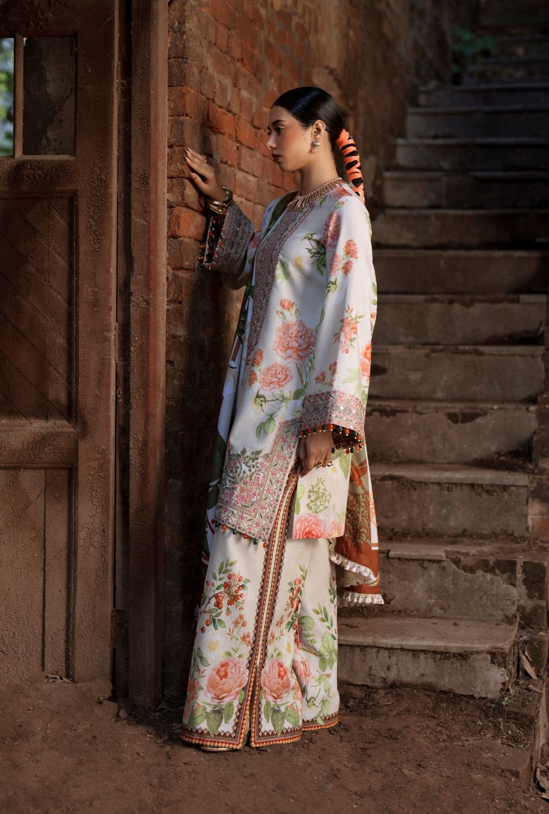 AJR Couture | Sard Sham | Zaib by AJR Couture - Designer Dress - Type : Ladies Clothes - Available at Libayah - 100% Original 