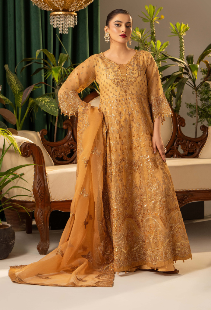 Humdum | Chiffon Collection | HOC - D05 by Humdum - Designer Dress - Type: Ladies Clothes - Available at Libayah - 100% Original