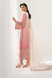 Baroque | Formals Collection | EMBROIDERED CHIFFON UF-4135 by Baroque - Designer Dress  - Type : Ladies Clothes - Available at Libayah - 100% Original 