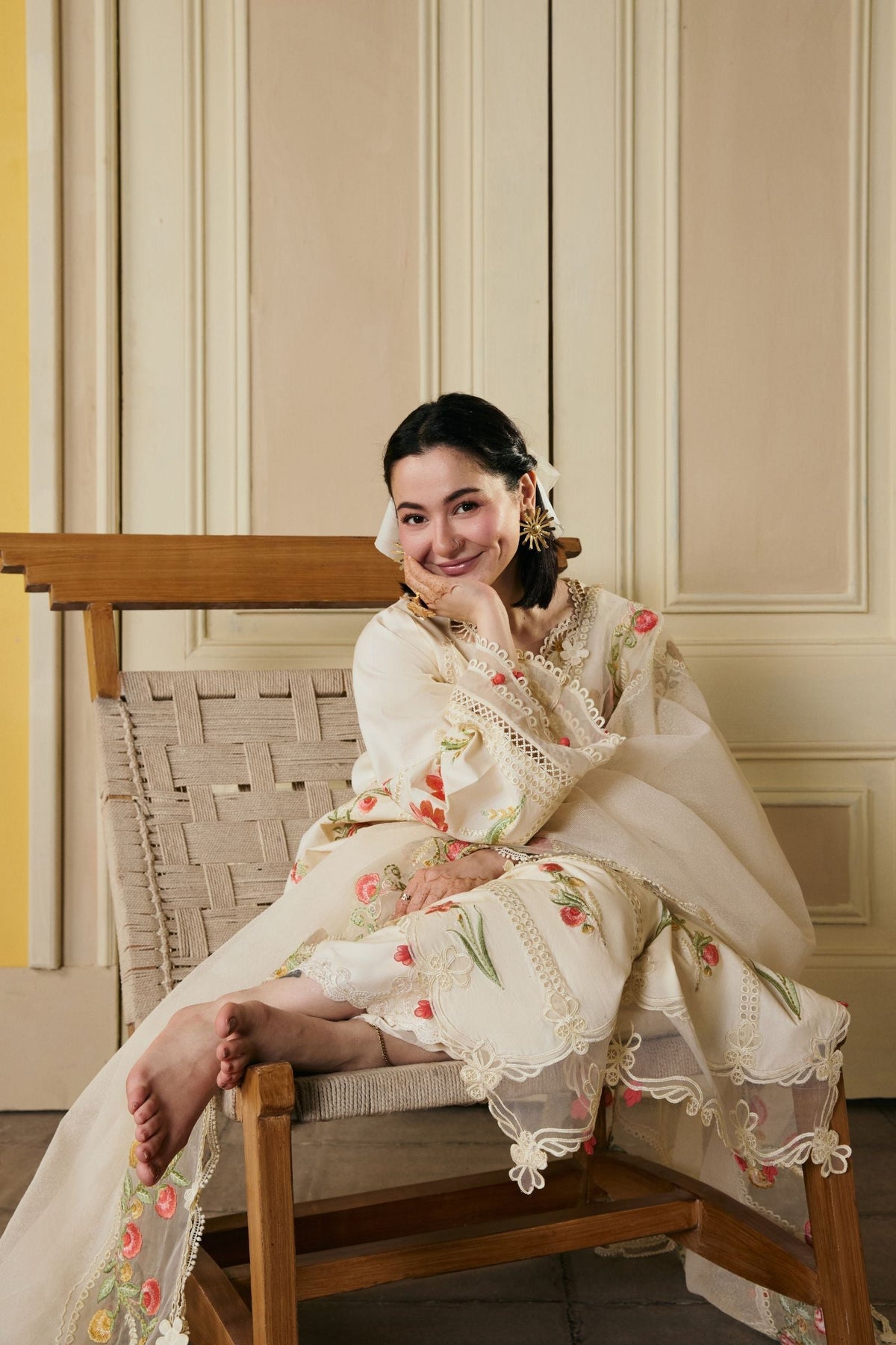 Maryam Hussain | Luxury Lawn 26 Vol 2 | Hala by Maryam Hussain - Designer Dress  - Type : Ladies Clothes - Available at Libayah - 100% Original 