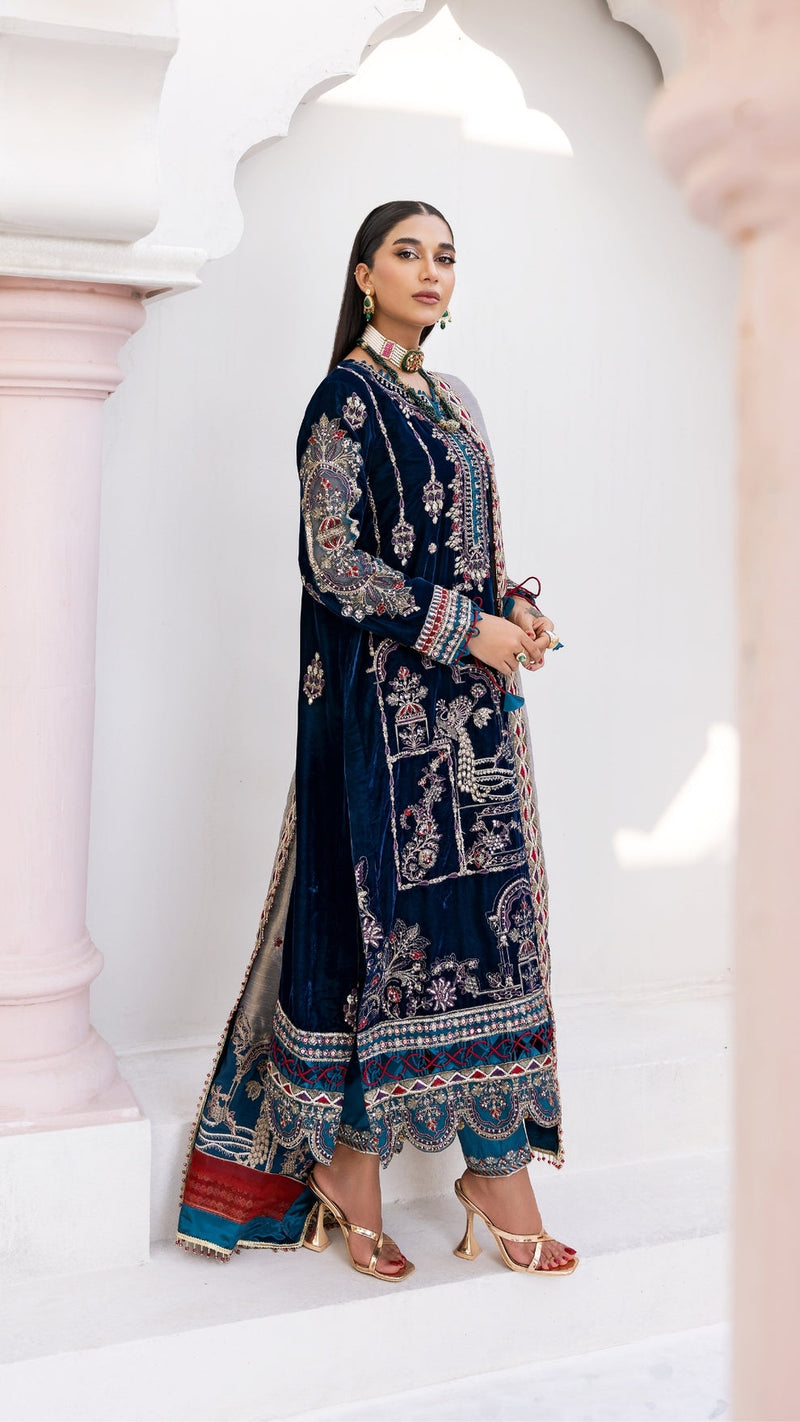 Zebtan | Andaz e Makhmal | ZAM-12 by Zebtan - Designer Dress - Type: Ladies Clothes - Available at Libayah - 100% Original
