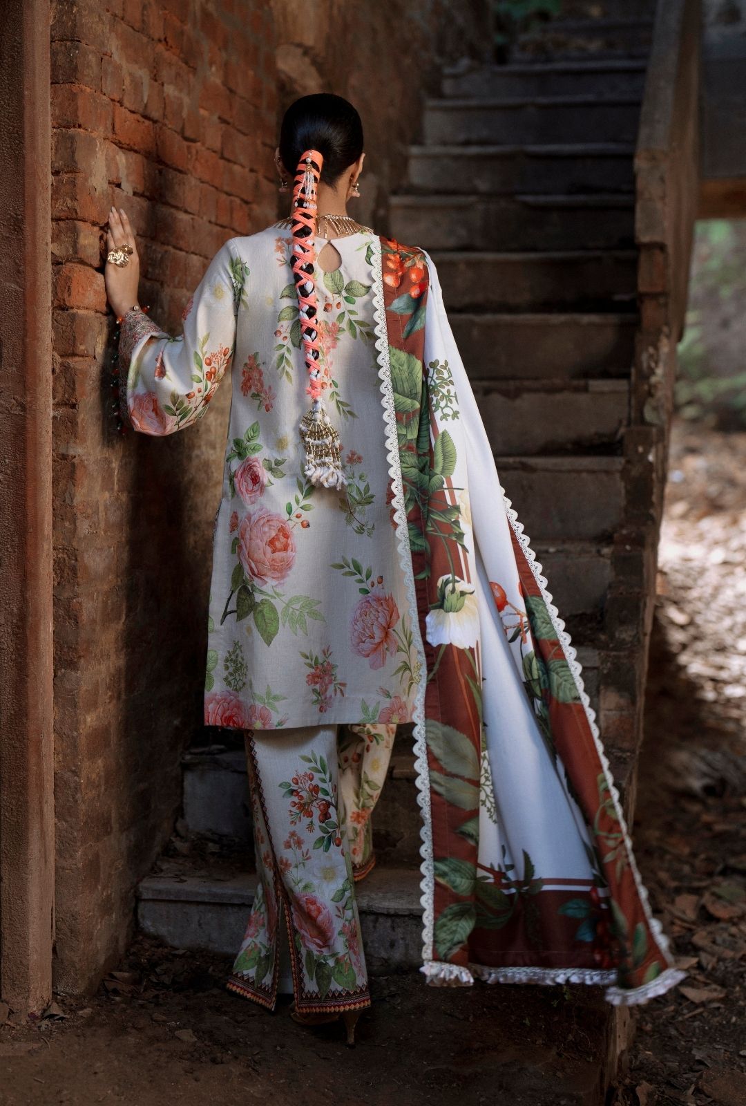 AJR Couture | Sard Sham | Zaib by AJR Couture - Designer Dress - Type : Ladies Clothes - Available at Libayah - 100% Original 