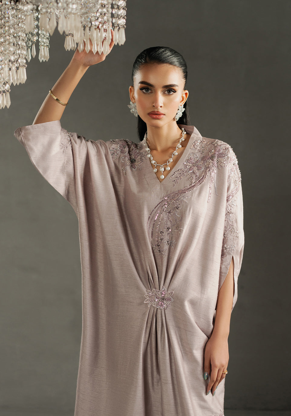 Zarqash | Silk Edit | ZQS 013 Lily by Zarqash - Designer Dress - Type: Ladies Clothes - Available at Libayah - 100% Original