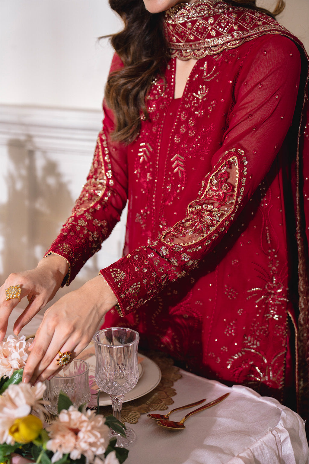 Neeshay | Dastaan Formals 25 | Gulzaib by Neeshay - Designer Dress  - Type : Ladies Clothes - Available at Libayah - 100% Original 