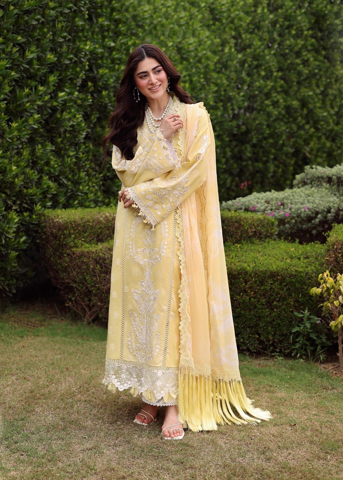 Sardinia | Embroidered Lawn Edit 26 | Sunlit Trail by Sardinia - Designer Dress  - Type : Ladies Clothes - Available at Libayah - 100% Original 