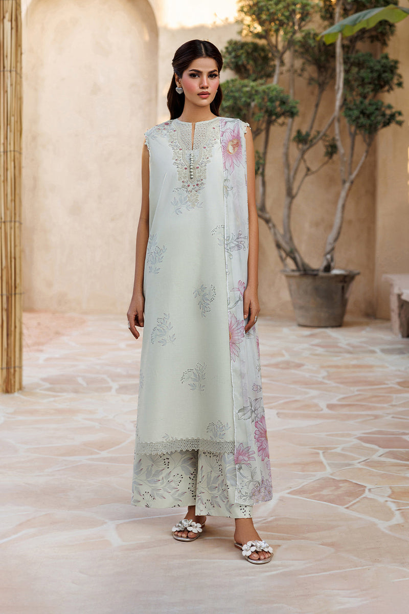 Iznik | Printed Lawn 26 | UE-676 Printed Lawn by Iznik - Designer Dress  - Type : Ladies Clothes - Available at Libayah - 100% Original 