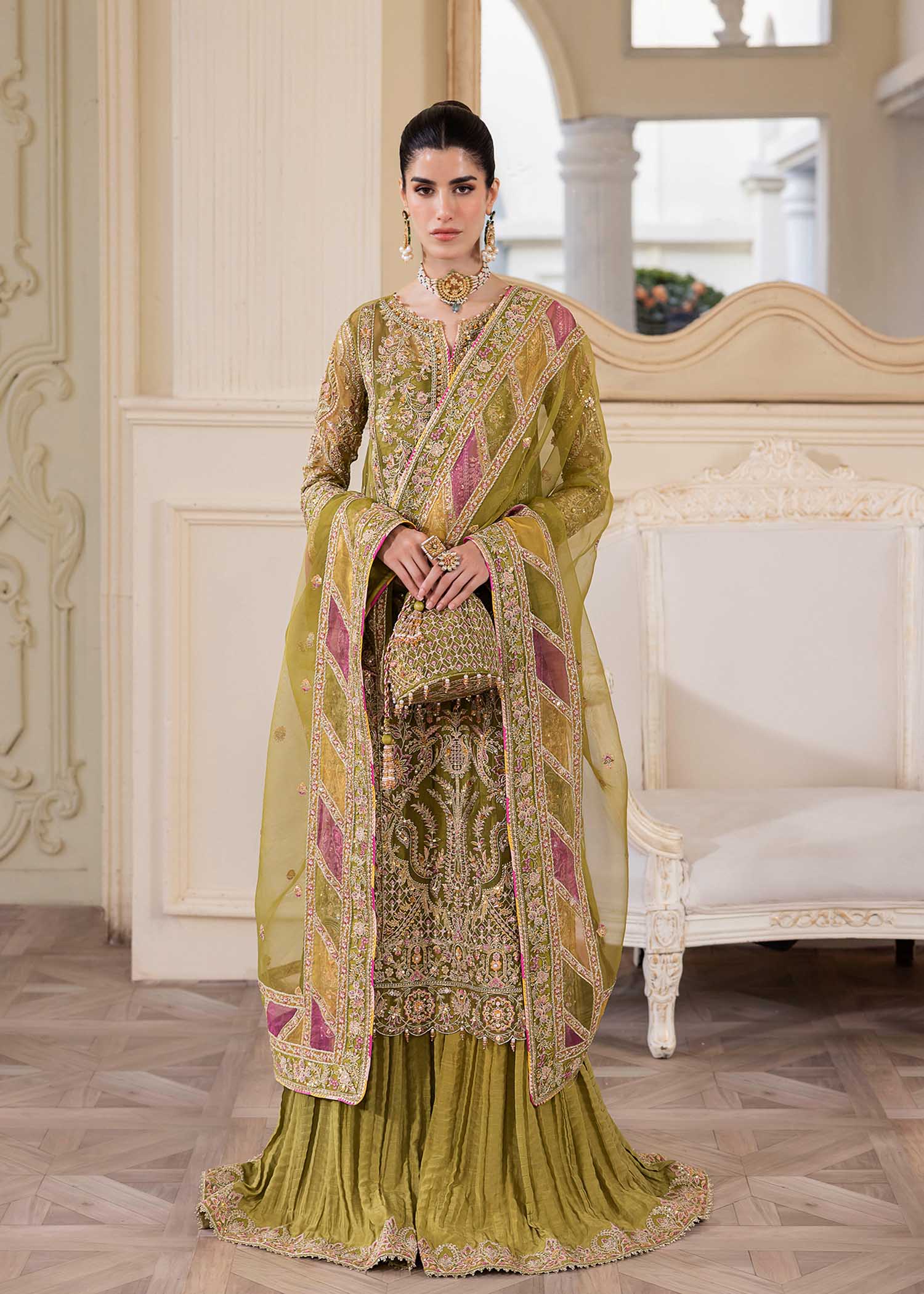 Kanwal Malik | Wedding Formals and Bridals | Halena by Kanwal Malik - Designer Dress - Type: Ladies Clothes - Available at Libayah - 100% Original