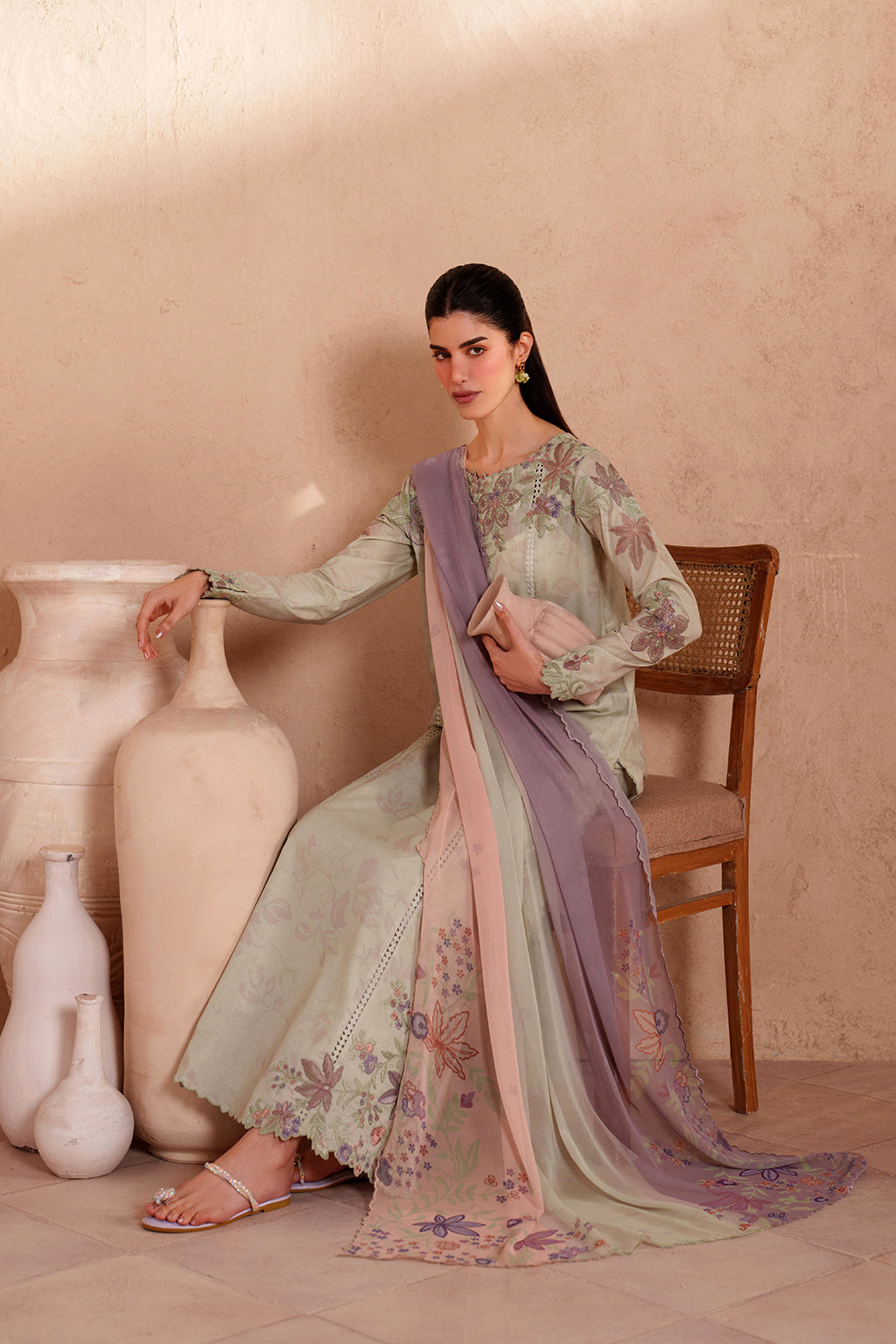 Iznik | Eid lawn | EL-09 Printed Lawn by Iznik - Designer Dress  - Type : Ladies Clothes - Available at Libayah - 100% Original 