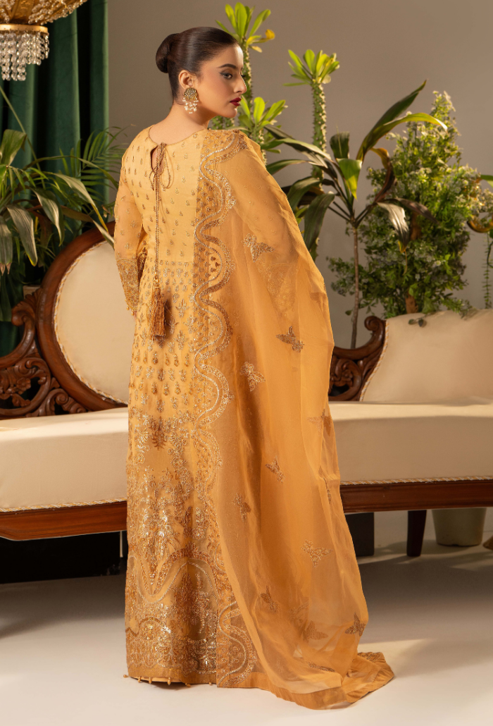 Humdum | Chiffon Collection | HOC - D05 by Humdum - Designer Dress - Type: Ladies Clothes - Available at Libayah - 100% Original