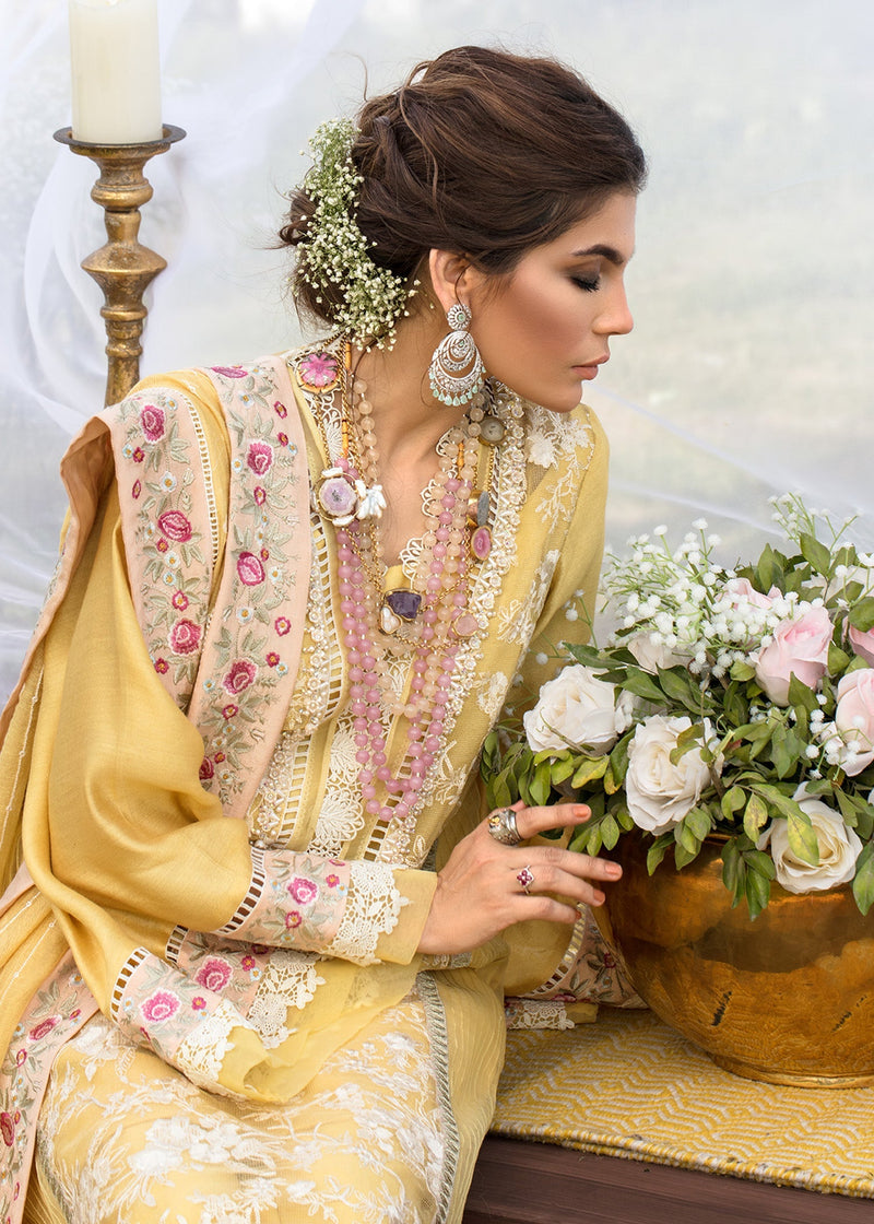 Saira Shakira | Luxury Pret | Sunshine by Saira Shakira - Designer Dress  - Type : Ladies Clothes - Available at Libayah - 100% Original 