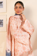 Cross Stitch | Daily Wear | PEACH DUST by Cross Stitch - Designer Dress - Type: Casuals - Available at Libayah - 100% Original