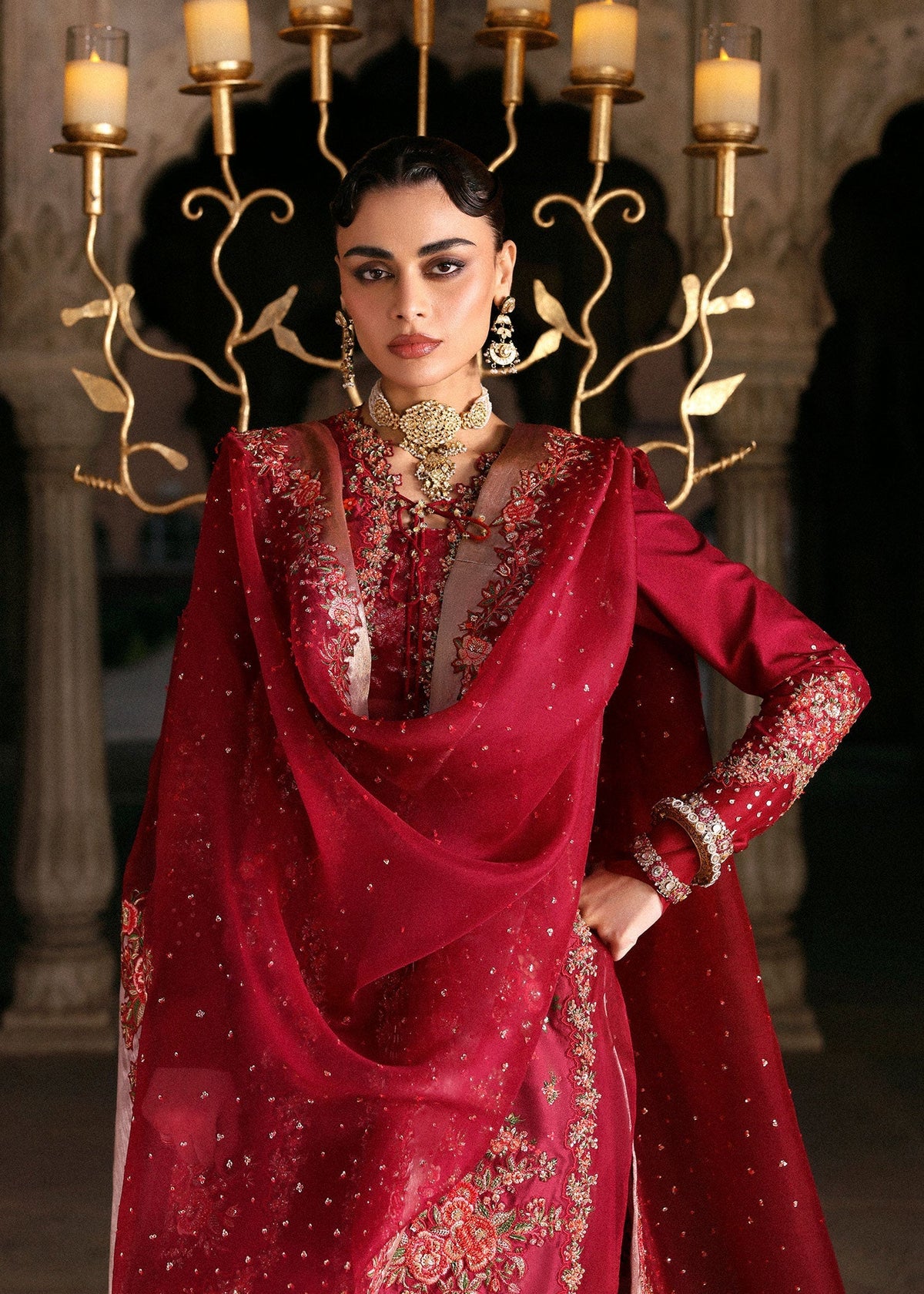 Hussain Rehar | Luxury Pret AW 25 | Berrique by Hussain Rehar - Designer Dress  - Type : Ladies Clothes - Available at Libayah - 100% Original 