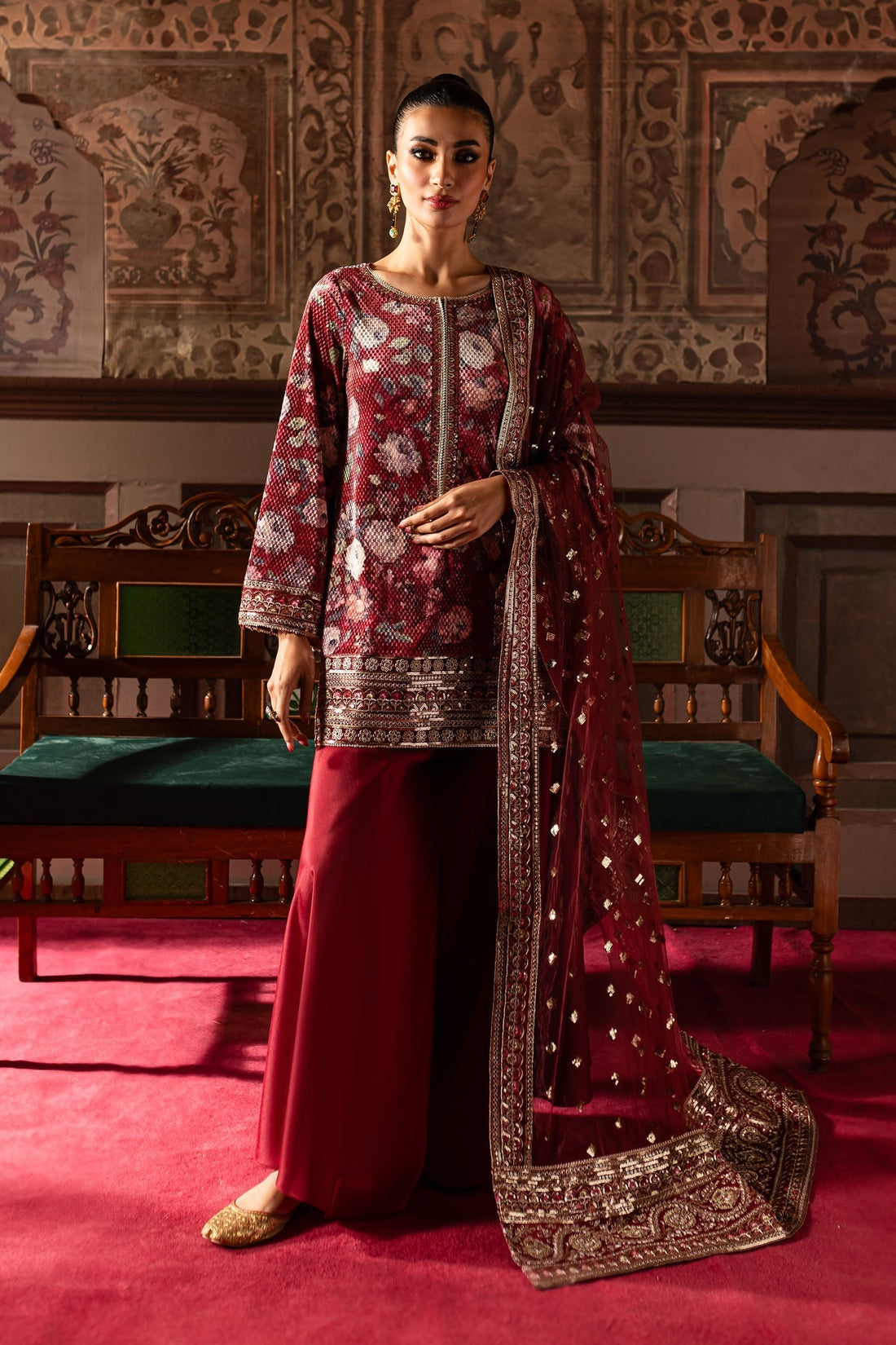 Batik | Zariya Festive Luxe Pret | Noor Bano by Batik - Designer Dress - Type: Ladies Clothes - Available at Libayah - 100% Original