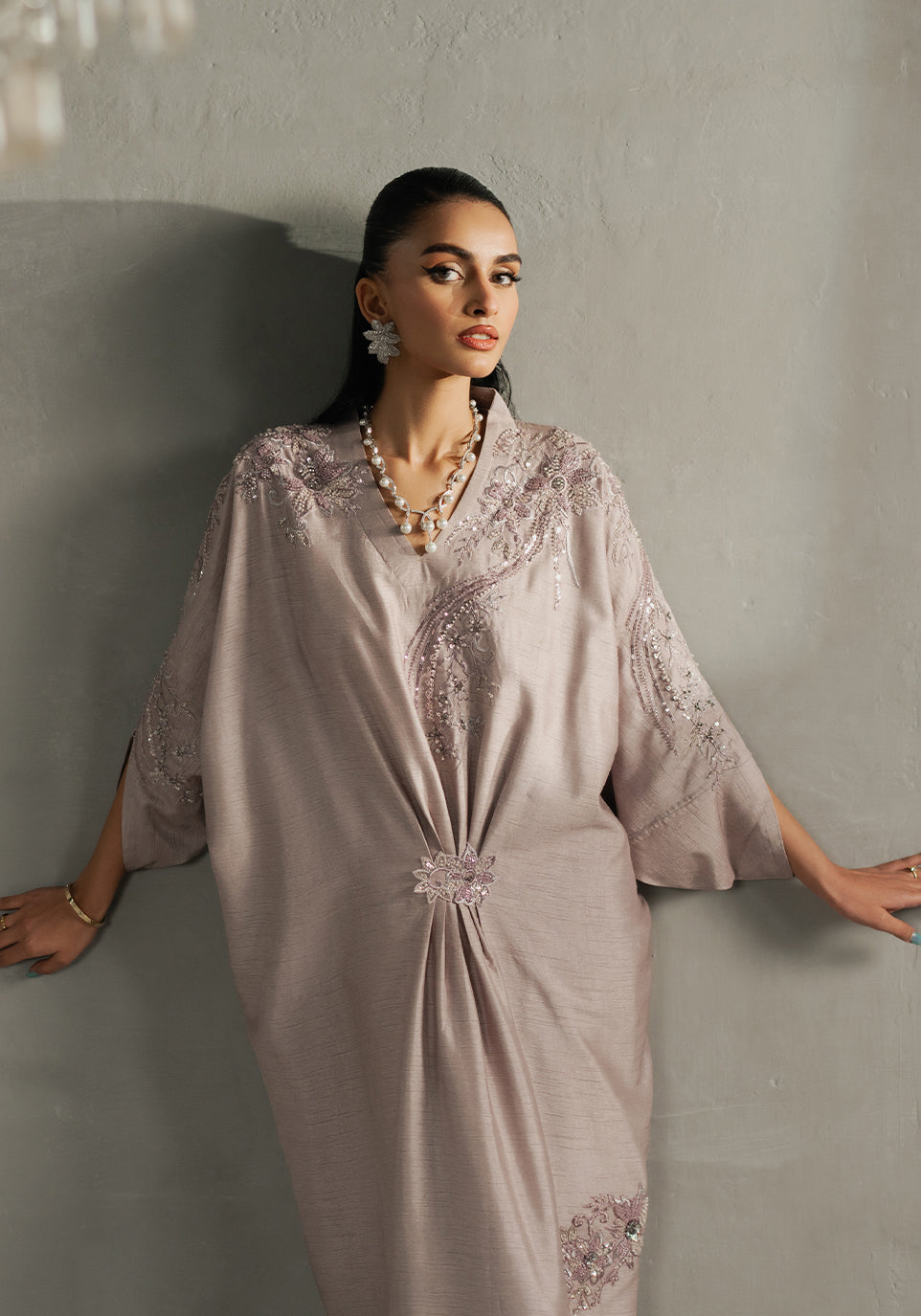 Zarqash | Silk Edit | ZQS 013 Lily by Zarqash - Designer Dress - Type: Ladies Clothes - Available at Libayah - 100% Original