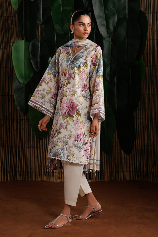 Baroque | Luxury Summer Pret | UF-4531 by Baroque - Designer Dress  - Type : Ladies Clothes - Available at Libayah - 100% Original 