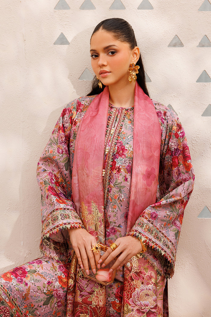 Baroque | Luxury Pret Summer | UF-4398 - Designer Dress - Type : Ladies Clothes - Available at Libayah - 100% Original