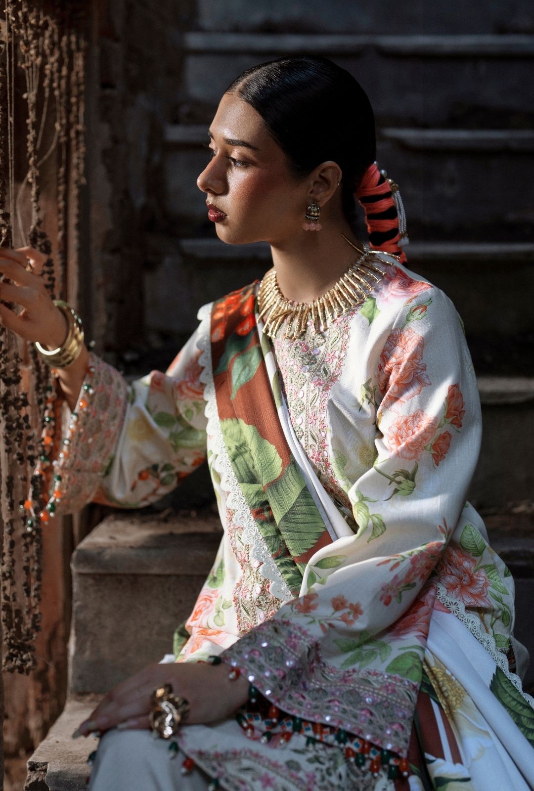 AJR Couture | Sard Sham | Zaib by AJR Couture - Designer Dress - Type : Ladies Clothes - Available at Libayah - 100% Original 