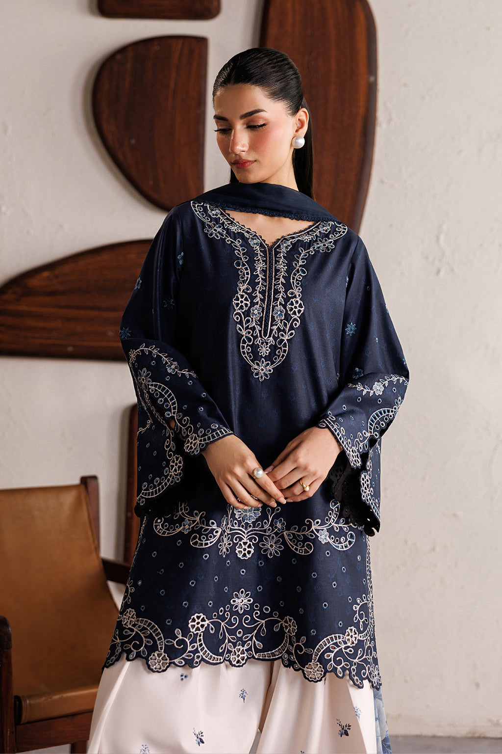 Iznik | Festive lawn 26 | IBE-02 Embroidered Lawn by Iznik - Designer Dress  - Type : Ladies Clothes - Available at Libayah - 100% Original 