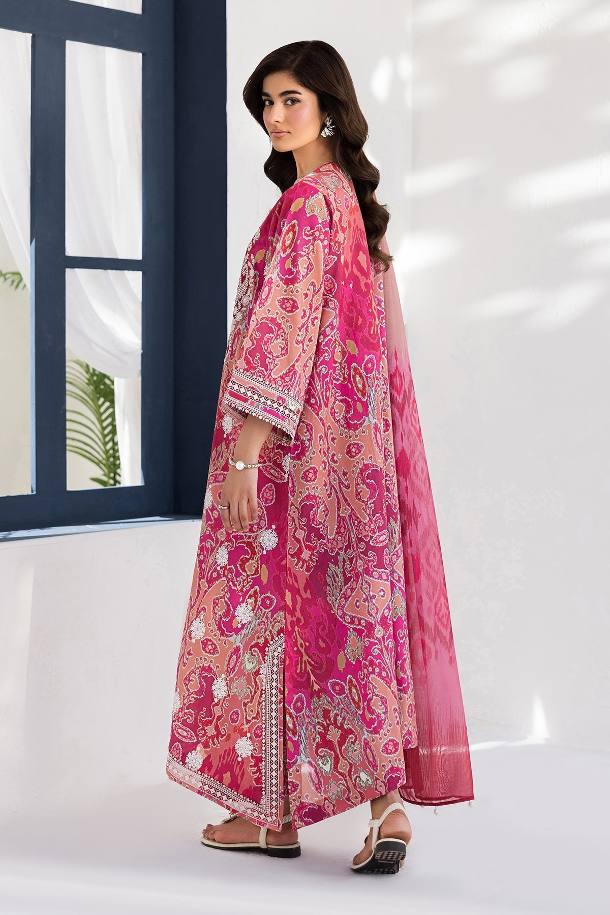 Baroque | Luxury Summer Pret | UF-4452 by Baroque - Designer Dress  - Type : Ladies Clothes - Available at Libayah - 100% Original 