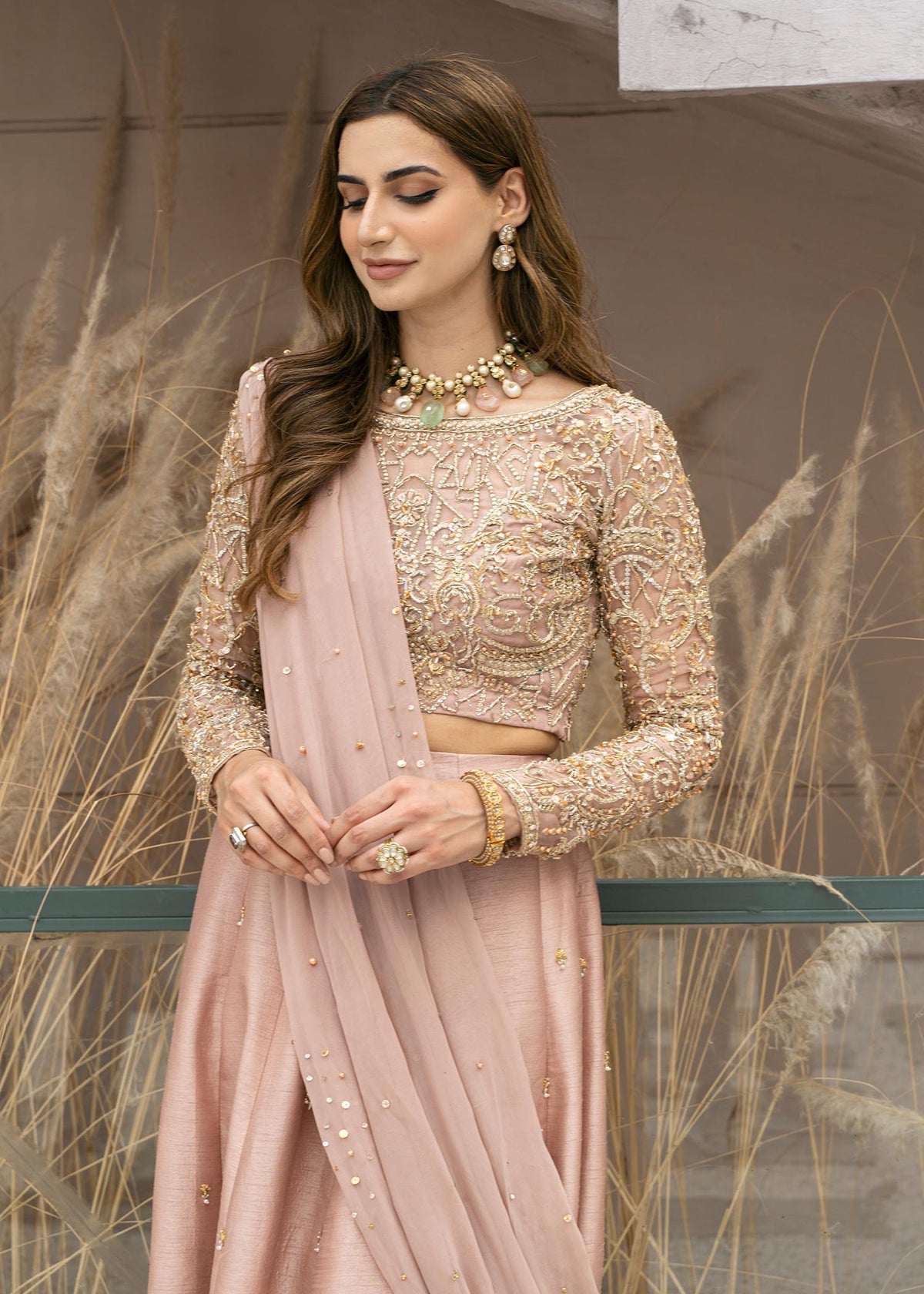 Kanwal Malik | Wedding Formals and Bridals | CRICE by Kanwal Malik - Designer Dress - Type: Ladies Clothes - Available at Libayah - 100% Original