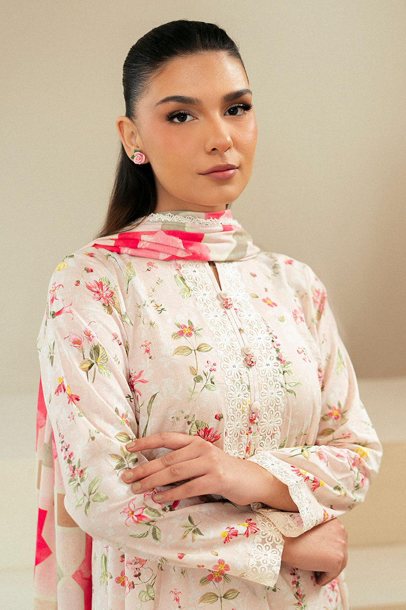 Cross Stitch | Daily Lawn 24 | CRYSTAL AURA-3 PIECE LAWN SUIT