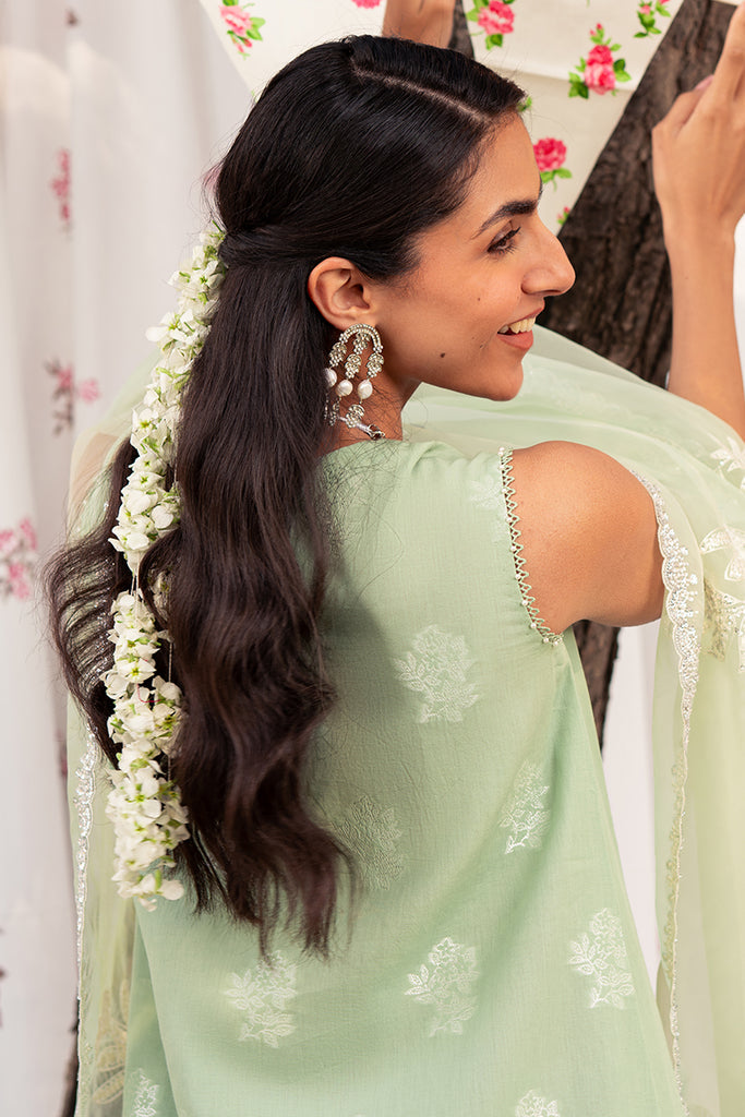 Cross Stitch | Eid Lawn 24 | CELADON SPRUCE