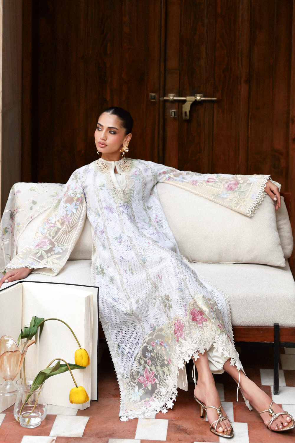 Soraya | Noa Summer Pret 26 | Zaria - Designer Dress - Type : Ladies Clothes - Available at Libayah - 100% Original