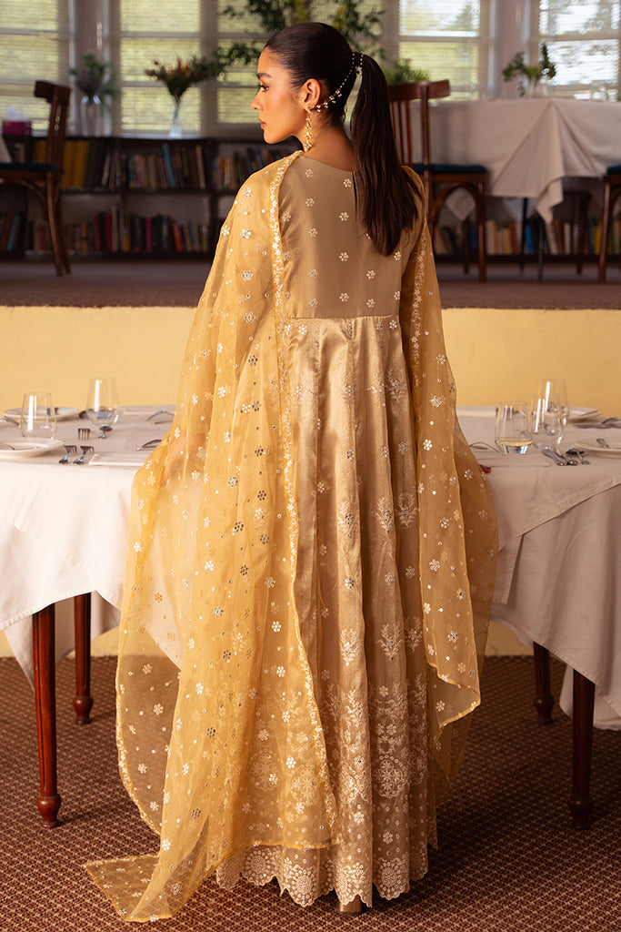 Cross Stitch | Luxury Pret | AMBER AURA by Cross Stitch - Designer Dress - Type: Luxury - Available at Libayah - 100% Original