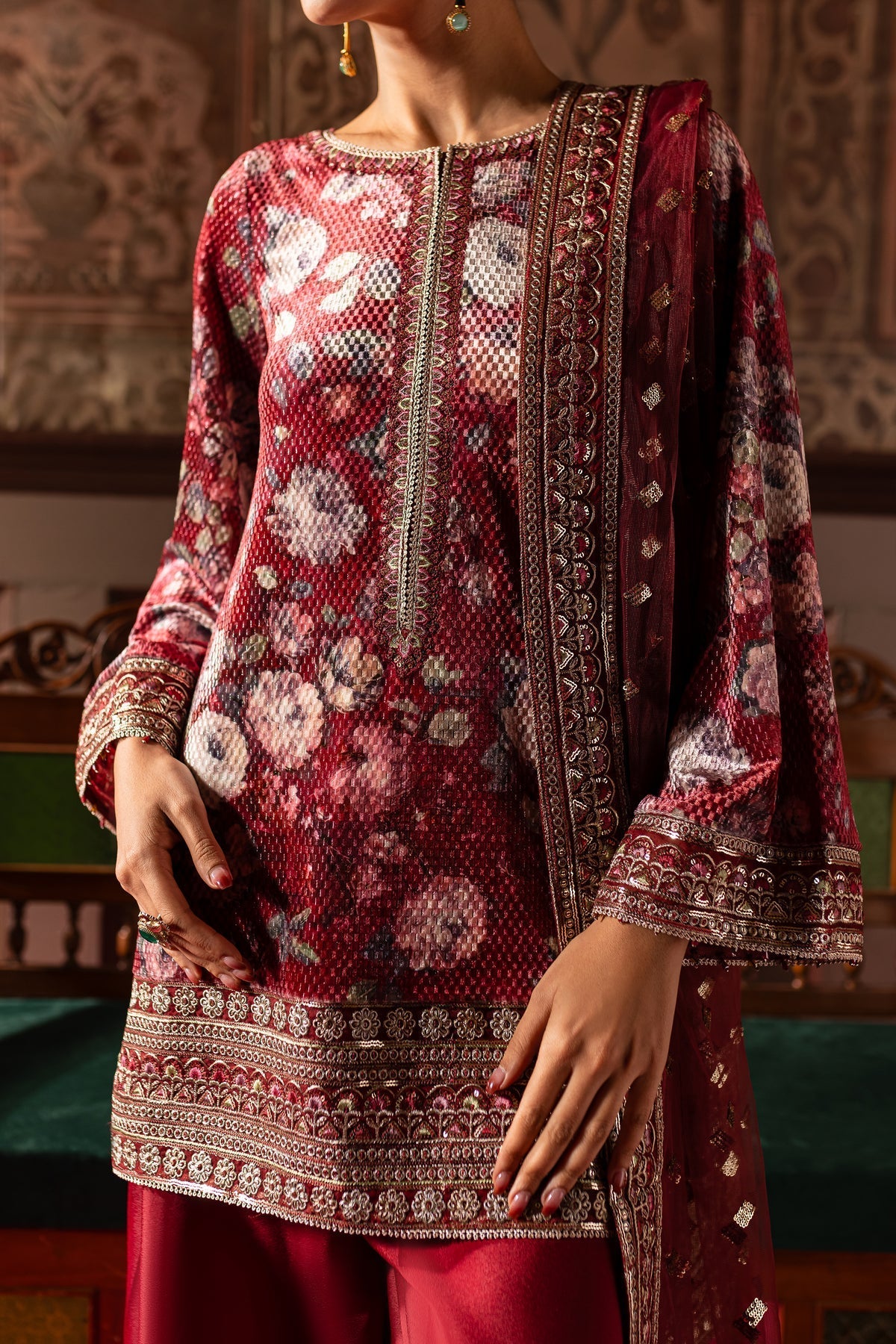 Batik | Zariya Festive Luxe Pret | Noor Bano by Batik - Designer Dress - Type: Ladies Clothes - Available at Libayah - 100% Original