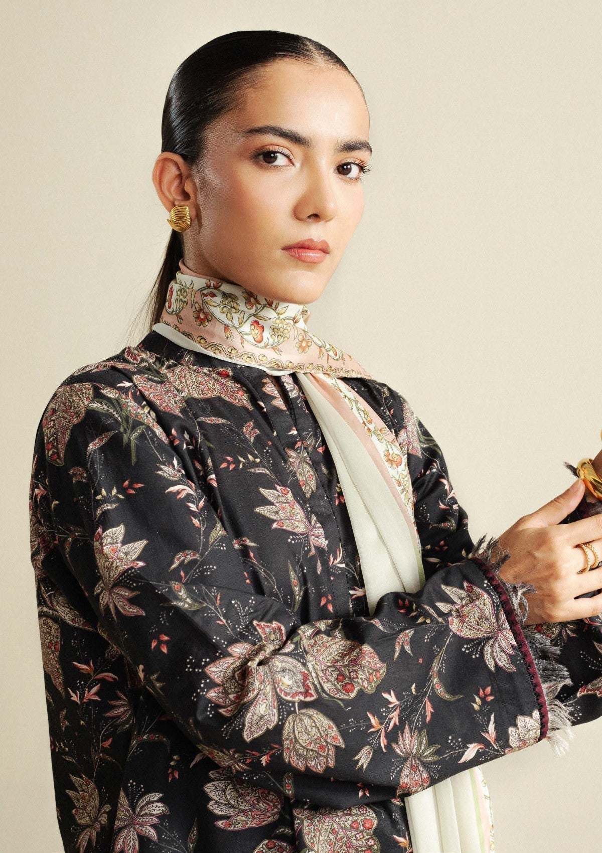 Zara Shahjahan | Coco Prints 25 | Daisy-8B by Zara Shahjahan - Designer Dress  - Type : Ladies Clothes - Available at Libayah - 100% Original 
