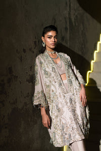 Ammara Khan | Lily Luxury Formals 24 | BOXY JEWELLED TUNIC (D-10) by Ammara Khan - Designer Dress - Type: Ladies Clothes - Available at Libayah - 100% Original